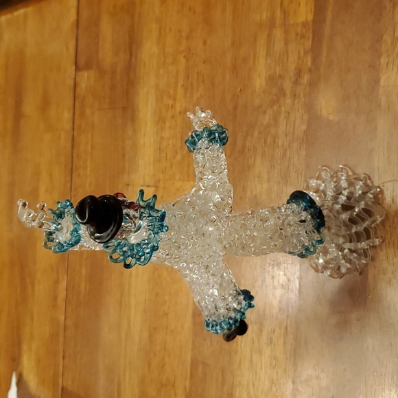 Vintage Spun Glass Clown 7in - Picture 3 of 4